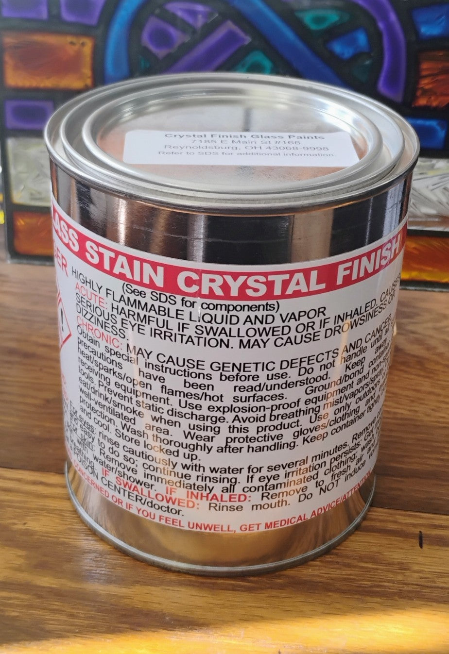 Brown Crystal Finish Glass Paint