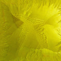 Yellow Crystal Finish Glass Paint sample showing its crystalline pattern.
